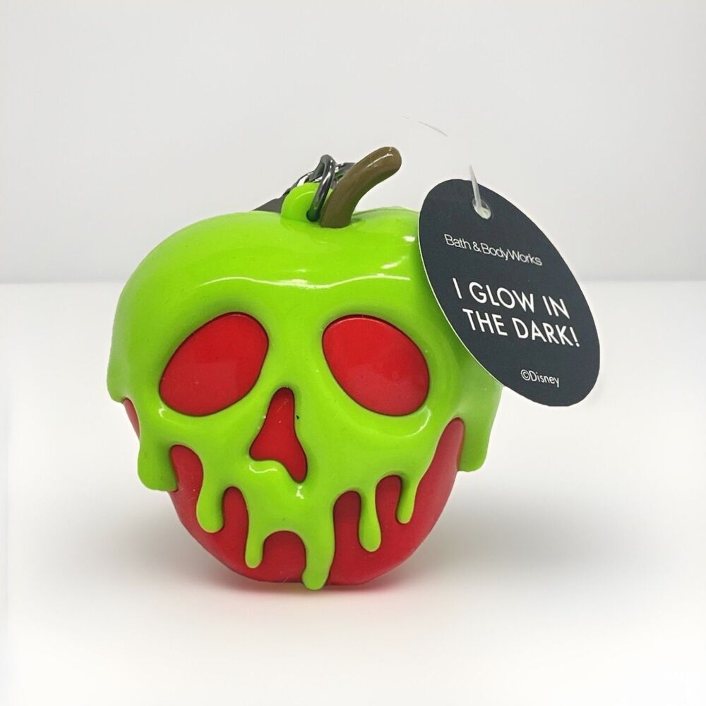 Bath And Body Works Disney Villains Poison Apple Pocketbac Holder Clip Keychain